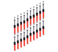 INOOMP Absorbentes de Tinta No se Deforma Juego de 20 para Pluma Estilográfica, Convertidor Giratorio Práctico de Plástico Adecuado para Recarga de Tinta