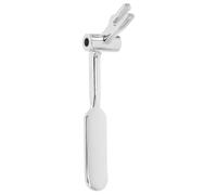 INOOMP Accesorios para máquina de helados, manivela de una manija, palanca de mano recta, accesorio compatible con máquinas de helado Serve, pieza de repuesto, accesorio plateado