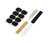 INOOMP Accesorios para Saxofón con Boquilla Cañas y Parche de Boquilla para Reparación y Mantenimiento de Instrumento Incluye Tapa Protectora y Repuesto