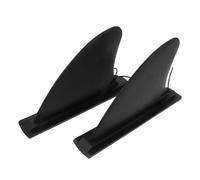 INOOMP Aletas de Repuesto para Kayak y Paddle Surf, Divisor de Agua de PVC 4.5 Pulgadas, Juego de 2 Piezas, Estabilizador para Aguas Poco Profundas, Accesorio Compacto para Deportes