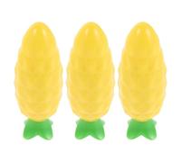 INOOMP Bálsamo labial de piña (3 unidades), hidratante, nutritivo y no graso, ideal para mujeres, niñas, uso en la oficina, la escuela y al aire libre, 3,4 g.