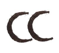 INOOMP Base de Rattan Natural para DIY Decoración de Puerta Frontal Pascua y Adorno Rústico