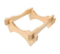 INOOMP Base de Roble Natural para Soporte de Barril de Cerveza y Dispensador de Bebidas de 5 litros, Soporte para Jarra de Galón Estabilidad Reforzada, Adecuado para Uso en Eventos y