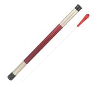 INOOMP Bastón de Dirección de Madera de Sándalo Rojo Oscuro, Set Portátil Funda, Herramienta para Conductor Musical en Conciertos y Espectáculos