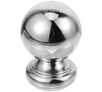 INOOMP Bola de Barandilla de Acero Inoxidable de 63 MM para Pasamanos de Escalera Interior, Remate Asiento Integrado, Duradero y Estable, Unidad Individual