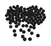 INOOMP Bolas Biológicas Negras con Esponja 150 para Filtro de Acuario Material Plástico, Optimización de Oxigenación y Adsorción Avanzada de Impurezas para Sistemas de Agua Dulce
