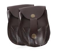 INOOMP Bolsa de Cintura Multifunción 2 Piezas Riñonera Deportiva Bolsillo para Cambio y Llaves Adecuada para Actividades al Exterior Caminar Útil