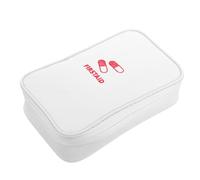 INOOMP Bolsa de Primeros Auxilios Mini, Bolsa de Medicamentos Viaje, Gran Capacidad y Portabilidad, Tela Oxford Resistente, Adecuado para Senderismo y Emergencias