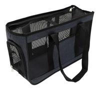 INOOMP Bolsa Transportín para Gato y Cachorro Mano Portátil Diseño Transpirable para Viajes y Paseos Pequeño Azul para Mascotas Excursiones y Camping