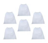 INOOMP Bolsas para Aspiradora de Uñas 6 Piezas de Tela No Tejida Diseño Elástico y Ajuste Firme para Salón Profesional de Manicura