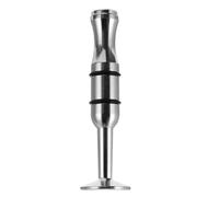INOOMP Boquilla de Clarinete de Latón para Principiantes, Resistente y Reutilizable, Entrenadora de Fuerza Bucal para Práctica y Entrenamiento en Casa, Color Plata