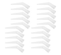 INOOMP Boquilla Extensora de Pistola de Calafateo 20 Unidades, Aplicador de Boquilla de Calafateo Portátil de Plástico, Diámetro Interior 1,5 CM para Sellado en Bricolaje Doméstico