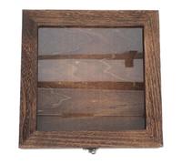 INOOMP Caja de Almacenamiento de Madera y Adecuado para Guardar Fotos Pequeñas Vintage para Mariposas Gran Capacidad , Resistente Humedad , Multifuncional