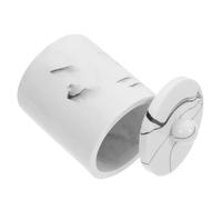 INOOMP Caja para Hisopos de Algodón y Palillos de Dientes de Resina con Diseño de Mármol Tinta , Organizador Compacto para Maquillaje y Accesorios de Baño, Tapa Estilo Estilo