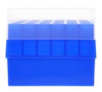 INOOMP Caja para Tubos de Ensayo 36 Compartimentos, Soporte de Plástico Resistente para Laboratorio, Almacenamiento Seguro para Tubos de Muestreo en Centros de Investigación