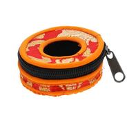 INOOMP Campana de Meditación Roja Fácil de Transportar para Estuche de Almacenamiento de Algodón Bordado Delicado Estilo Nepal Seguro para Templo y Buda
