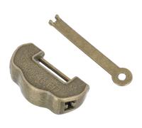 INOOMP Candado Antiguo Chino de Aleación de Zinc para Cajas Retro y Joyeros, Diseño Vintage Tacto Suave, Accesorio Decorativo Adecuado para Bodas