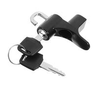 INOOMP Candado Antirrobo para Casco de Motocicleta Cerradura de Seguridad, Accesorios para Casco Moto, Compatible Varios, y Resistente, Adecuado para Protección Diaria