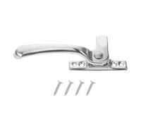 INOOMP Cerradura Metálica de Ventana Corrediza Vertical de Acero Inoxidable Fácil de Instalar Distancia de Hueco 6-8mm para Ventanas Simples y Dobles