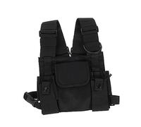 INOOMP Chaleco Táctico Tipo Mochila De Pecho Arnés De Radio Pecho Bolsa para Hombre para Actividades Al Aire Camping o Senderismo
