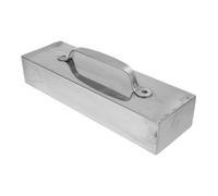 INOOMP Clapeta de Acero Inoxidable para Coser y Cortar Tela Superficie Lisa y Fácil de Limpiar, Accesorio Profesional para Confección y Costura de Precisión