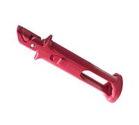 INOOMP Clip de Cocina Antideslizante de Doble Cabeza Soporte para Platos y Cuencos Acero Inoxidable y Silicona Resistente al Calor Herramienta Multifuncional para Microondas y Horno
