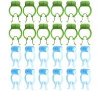 INOOMP Clip para detener hemorragias 24 piezas de POM y EVA, prácticos tapones para hemorragias nasales para uso en el hogar y actividades al aire libre