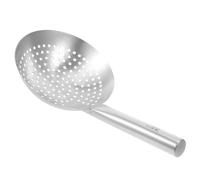 INOOMP Colador Espumadera de Acero Inoxidable Mango Robusto y Filtro de Malla para Fritura y Drenaje en Utensilios de Cocina