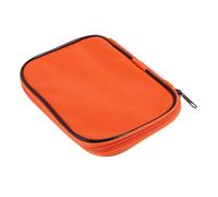 INOOMP Conjunto de 22 Agujas de Ganchillo de Aleación de Aluminio Bolsa de Cuero Naranja para Labores de Crochet y Tejido Artesanal