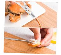 INOOMP Conjunto de Herramientas Inoxidable para Mariscos con Pinzas para Cangrejo y Langosta Diseño Ergonómico y Estuche de Almacenamiento para Uso Doméstico y Regalos Familiares