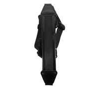 INOOMP Correa de Saxofón de PU Negra, Ajustable, 45Cm, Arnés para Saxofón Alto, Barítono y Tenor, Adecuado para Ensayos y Presentaciones