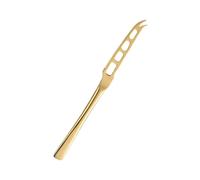 INOOMP Cortador de Untar de Acero Inoxidable Dorado Superficie Lisa y Fácil de Cortar, Adecuado para Quesos y Pasteles en Tiendas de Alimentos y Vestíbulos de Restaurantes