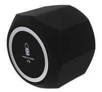 INOOMP Cubierta De Esponja Para Micrófono Absorbente De Sonido Protectora y Práctica Fácil De Instalar Para Streaming y Oficinas Diseño Octogonal Negro Con Aislamiento Acústico