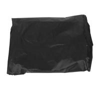 INOOMP Cubierta para Tractor Cortacésped, Cubierta, Oxford Negro, Anti-uv, Fácil Almacenamiento, para Tractor de Césped y Máquina Desbrozadora, Interior, Año, Bolsa