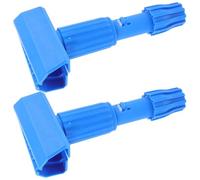 INOOMP de Pinzas de Plástico para Fregona Desmontables y Lavables 2 Piezas Abrazaderas Accesorio Resistente para Cabezal de Trapeador para Recambio de Mopas