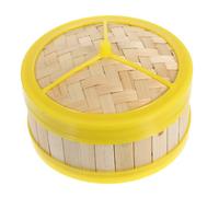 INOOMP De Vapor De Comida Realista para Decoración De Cocina Accesorio De Exhibición De Vaporera De Cesto De Vapor para y Restaurantes
