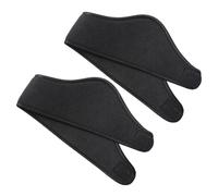 INOOMP Diadema Cabello de Cobertura Completa 2 Piezas, Banda Deportiva Térmica de Polar Suave, Calentador Unisex para Orejas, Protección contra Frío Viento para Actividades al Aire Libre