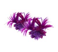 INOOMP Diadema Fascinador Vintage de 2 Piezas Mini Sombrero de Nylon Ligero y Cómodo para Fiesta de Té y Eventos Obsequios