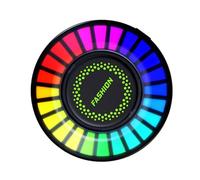 INOOMP Difusor de Aromaterapia para Coche con LED Rgb Luz con Control de Voz Accesorio para Salida de Aire Decorativo y Reutilizable para Interior Automóvil