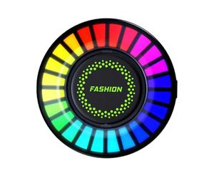 INOOMP Difusor de Aromaterapia para Coche con LED Rgb Luz con Control de Voz Accesorio para Salida de Aire Decorativo y Reutilizable para Interior Automóvil