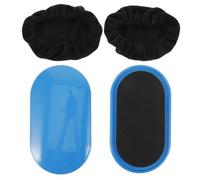INOOMP Discos Deslizantes Ovalados Portátiles para Entrenamiento Fitness Casa y Gimnasio Almohadillas Ergonómicas para Ejercicios de y Estabilidad y Multifuncionales para Pilates y