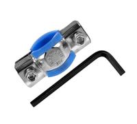 INOOMP Dispositivo Protector para Silla de Oficina Ajustable Anti-hundimiento de Acero Inoxidable Tapón de Caucho y Llave Hexagonal, Kit 1 Pieza para Silla de Despacho Ergonómica