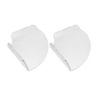 INOOMP Estante Acrílico Transparente de Esquina para Pared, Salón y Sofá | Montaje Sencillo en Ángulo Recto, Superficie Lisa Anti Huellas, Diseño Discreto para Organizar Pequeños Objetos