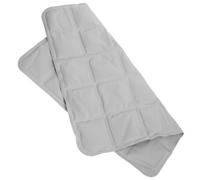 INOOMP Esterilla Refrescante para Mascotas 40x40 Cm en Cuadrícula Gris, Colchoneta Ligera y Segura para Perros y Gatos, Cama Refrigerante para Verano, Alfombra para Dormir y Descanso