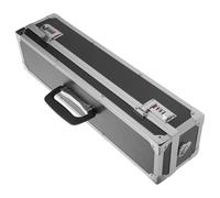 INOOMP Estuche de Aluminio para Cuchillos de Chef Negro con 8 Ranuras, Cerradura de Combinación Metálica, Caja de Almacenamiento Portátil y Resistente para Cocina y Camping