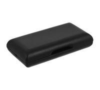 INOOMP Estuche para cañas - Estuche profesional para cañas de oboe con cierre magnético de auténtica piel de cordero para una protección segura - Caja negra compacta para estudiantes de música y
