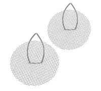 INOOMP Filtros de Malla Fina de Acero Inoxidable para Tetera y Hervidor, 2 Piezas Prevención de Obstrucción, Ideales para Uso en Casa y Casas de Té