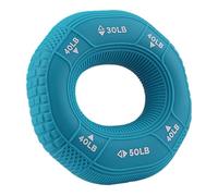 INOOMP Fortalecedor de Agarre de Silicona Textura de Neumático para Entrenamiento de Fuerza de Dedos y Liberación de Estrés en Entrenamiento Muscular