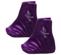 INOOMP Fundas para Botas de Patines de Hielo y Nieve, Accesorios de Patinaje, 1 Par, Talla L, Protectores Lavables para Entrenamiento y Uso Diario