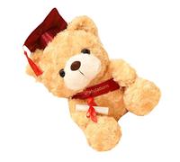 INOOMP Graduación de Peluche con Sombrero y Diploma Celebrar Logros Adorno Habitaciones